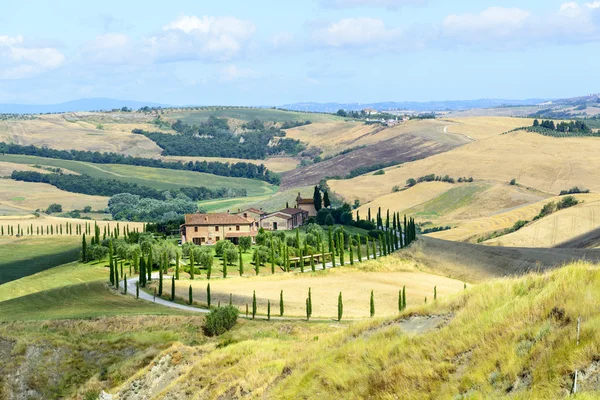 Crete senesi (Toscana, Olaszország) — Stock Fotó