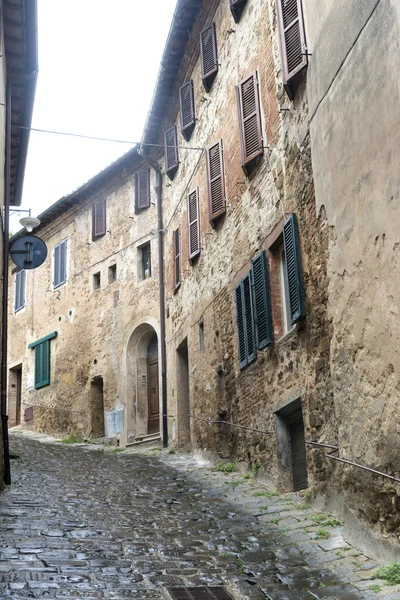 Montalcino (Toskana, İtalya) — Stok fotoğraf