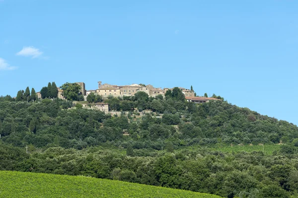 Montalcino (Toskania, Włochy) — Zdjęcie stockowe