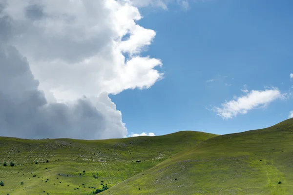 Piano Grande di Castelluccio (Italia) ) — Foto de Stock