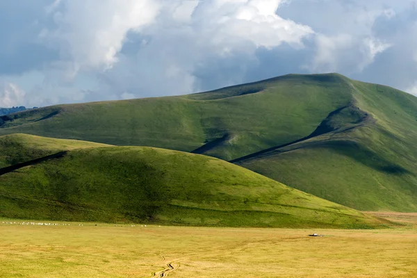 Piano Grande di Castelluccio (Италия) ) — стоковое фото