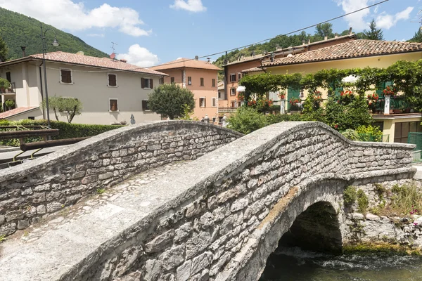 Visso (Marche, Italia) ) — Foto Stock