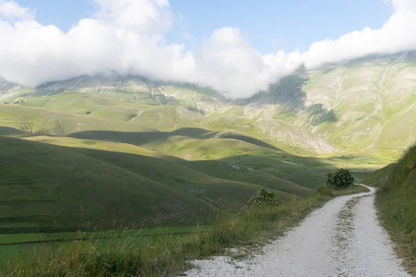 Piano grande di castelluccio (italien) — Stockfoto