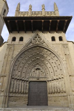 Huesca (Aragon), Gotik katedral cephe