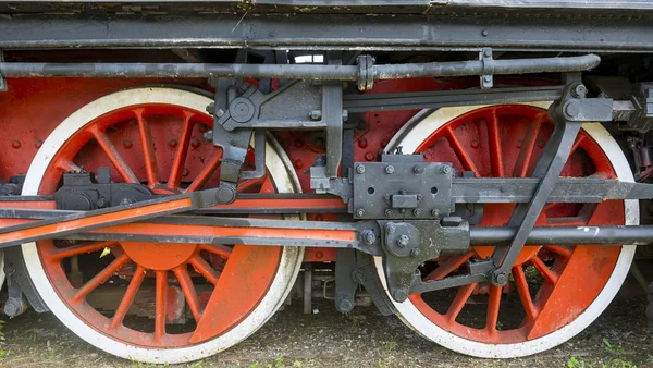 Old locomotive in Tuscany — Stock Photo, Image