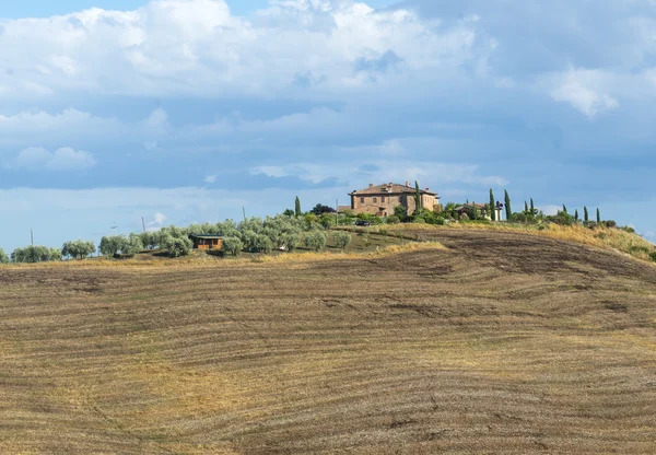 Creta Senesi (Toscana, Itália) ) — Fotografia de Stock