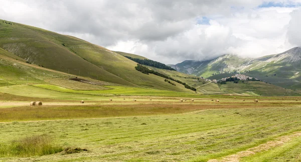 Piano Grande di Castelluccio (Италия) ) — стоковое фото