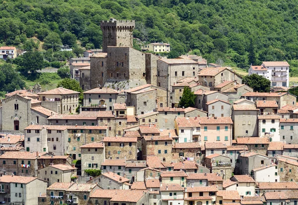 Arcidosso (Toskania, Włochy) — Zdjęcie stockowe
