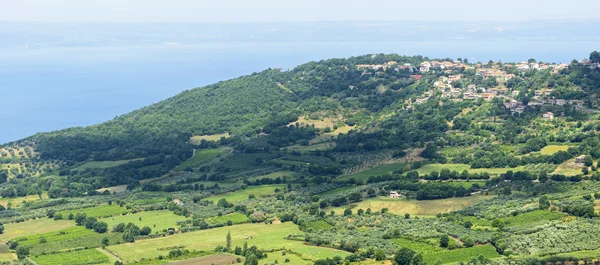 Bolsena-sjön från Montefiascone — Stockfoto