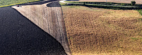 Marche (Italia): paesaggio estivo — Foto Stock