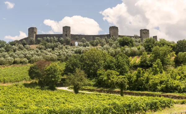 Monteriggioni (Toscana ) — Fotografia de Stock