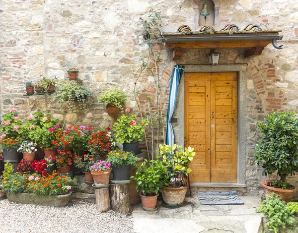 Montefioralle (chianti, Toskana) — Stok fotoğraf