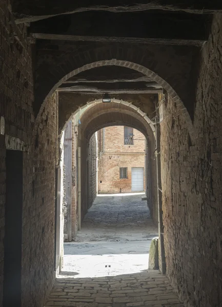 Buonconvento (Toscana, Itália) ) — Fotografia de Stock