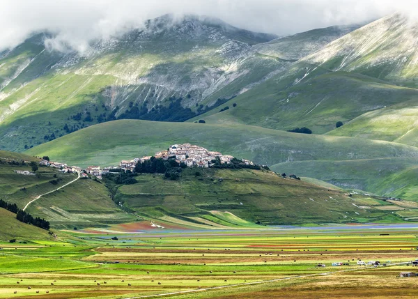 Piano Grande di Castelluccio (Italien) — Stockfoto