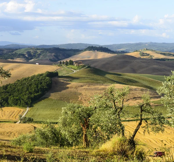 Crete senesi (Toscane, Italië) — Stockfoto