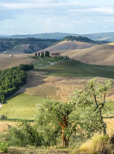 Crete senesi (Toscane, Italië) — Stockfoto