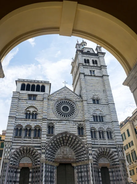 Génova (Italia), catedral — Foto de Stock