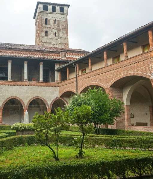 San Nazzaro Sesia (Novara), abbey — Stock Photo, Image