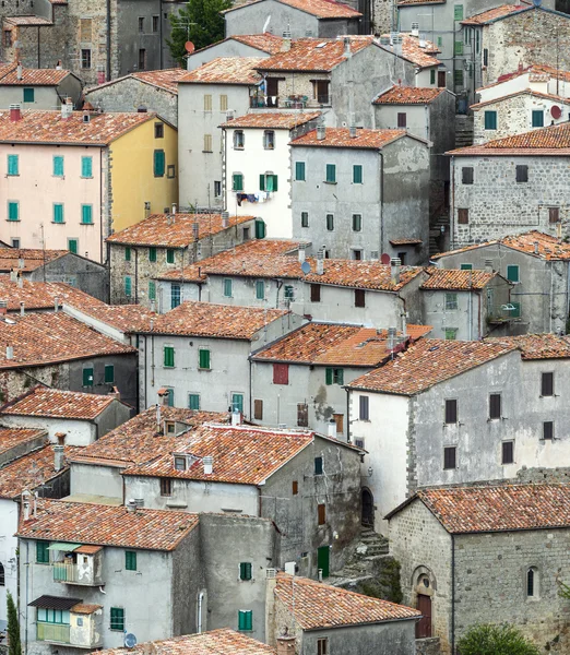 Arcidosso (Тоскана, Італія ) — стокове фото