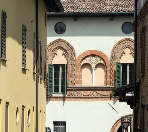 Soncino (Cremona, Itálie) — Stock fotografie