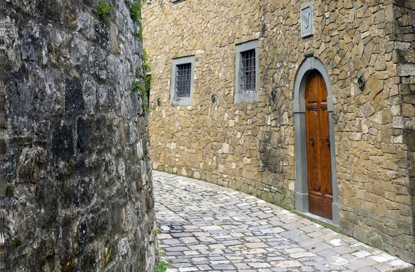 Montefioralle (Chianti, Toscana) ) — kuvapankkivalokuva