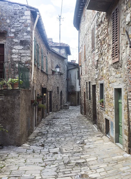 Montefioralle (chianti, Toscane) — Stockfoto