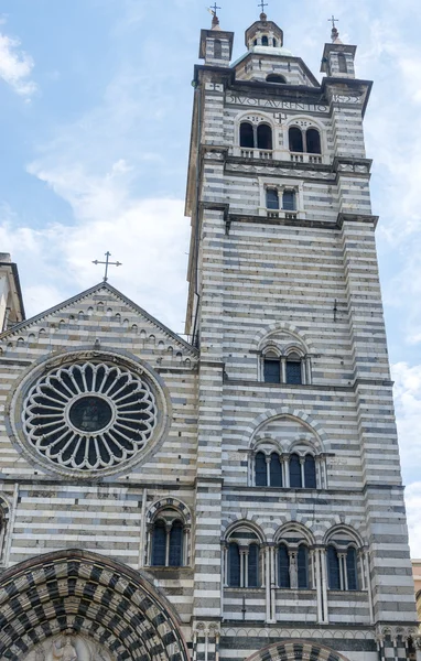 Génova (itália), catedral — Fotografia de Stock