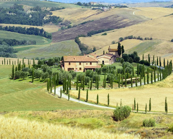 Crete senesi (Toscane, Italië) — Stockfoto