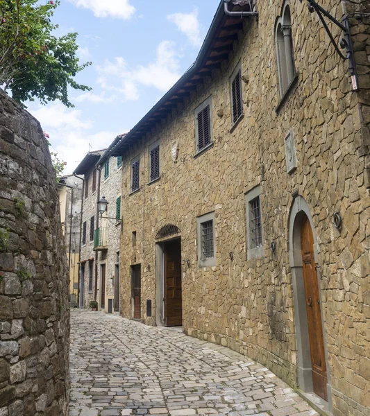 Montefioralle (Chianti, Toscana ) — Fotografia de Stock