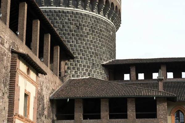 Milano (Italien): Castello Sforzesco — Stockfoto