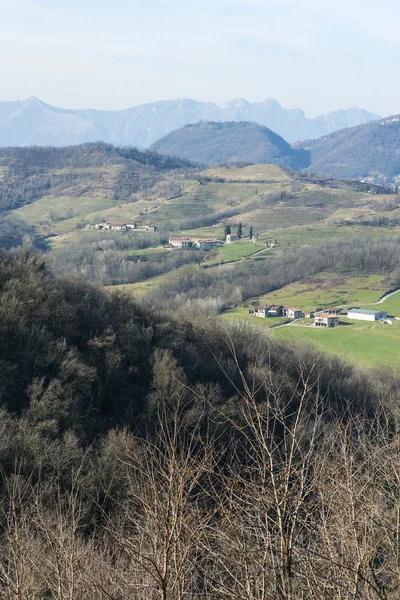 Park Montevecchia (Brianza) — Zdjęcie stockowe