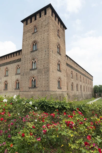 Pavia (İtalya): kale — Stok fotoğraf