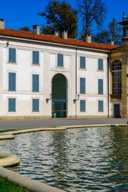 Tarihi Monza Kraliyet Sarayı, Brianza, Lombardy, İtalya