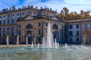 Tarihi Monza Kraliyet Sarayı, Brianza, Lombardy, İtalya