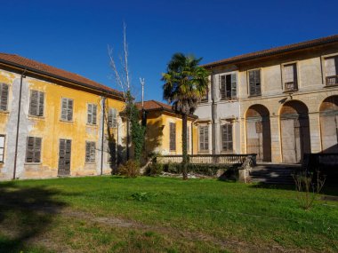 Monza Parkı, Brianza, Lombardy, İtalya, Ekim: Eski villa
