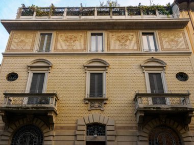 Milano, Lombardiya, İtalya 'daki Via Gherardini yakınlarındaki eski bir yerleşim yeri.
