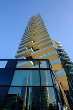 Modern buildings at Porta Nuova in Milan, Lombardy, Italy