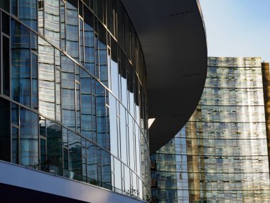 Modern buildings at Porta Nuova in Milan, Lombardy, Italy