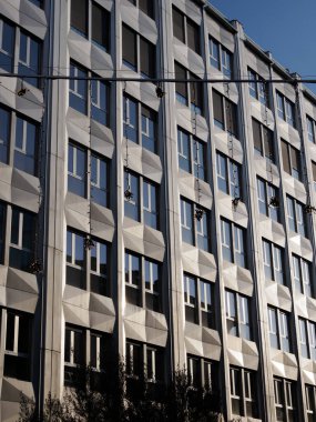 Milano, Lombardiya, İtalya 'da Corso Garibaldi boyunca modern binalar