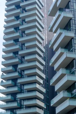 Modern buildings at Porta Nuova in Milan, Lombardy, Italy