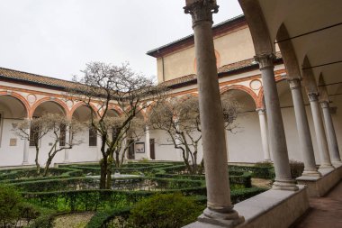 Santa Maria delle Grazie, Milano, Lombardy, İtalya 'daki tarihi kilise. Manastır