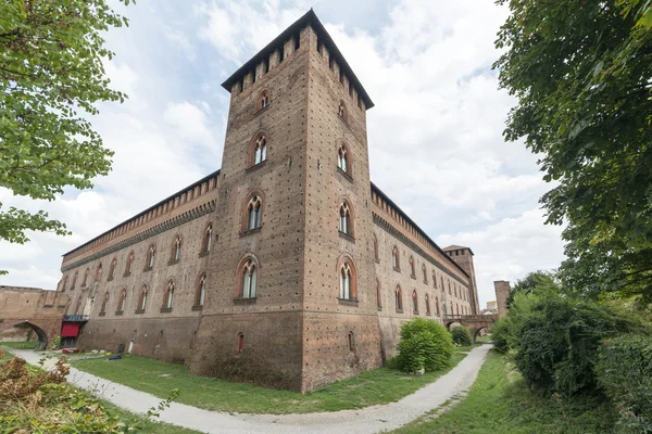 Pavia (Italy): castle — Stock Photo, Image