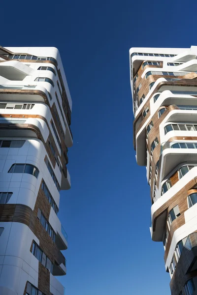 CityLife: nowoczesnych budynków w Mediolanie — Zdjęcie stockowe