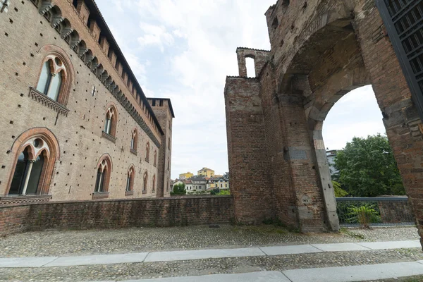 Pavia (Italia): castello — Foto Stock