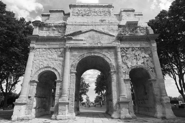 Laranja, Arco Romano — Fotografia de Stock