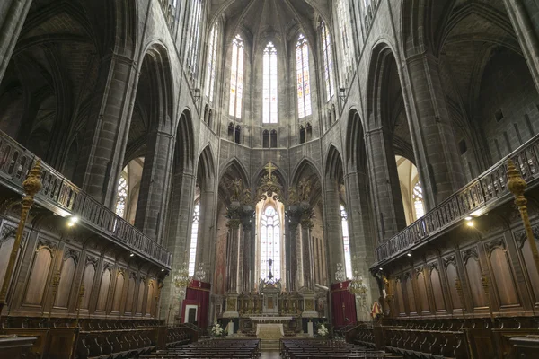 (Franciaország), Narbonne székesegyházban — Stock Fotó