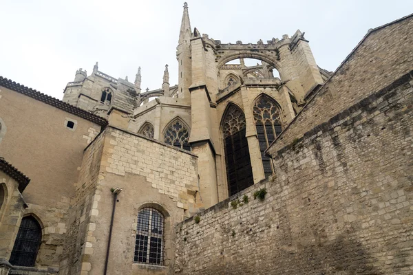 Narbonne (Frankrijk), gotische kathedraal — Stockfoto