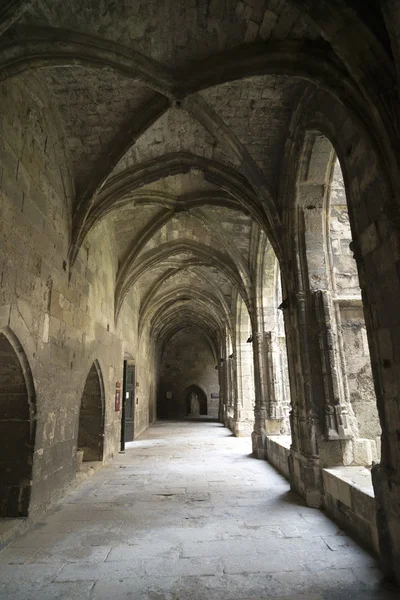 Narbonne (France), cathedral cloister — Stock Photo, Image