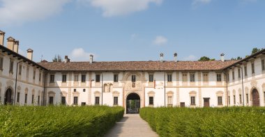 Certosa di pavia (lombardy, İtalya)