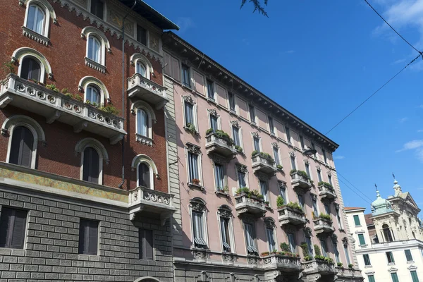 Milano (İtalya), binalar — Stok fotoğraf